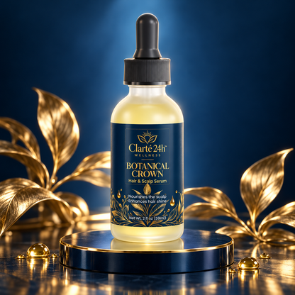 Clarté 24h™ Wellness — Botanical Crown Hair & Scalp Serum