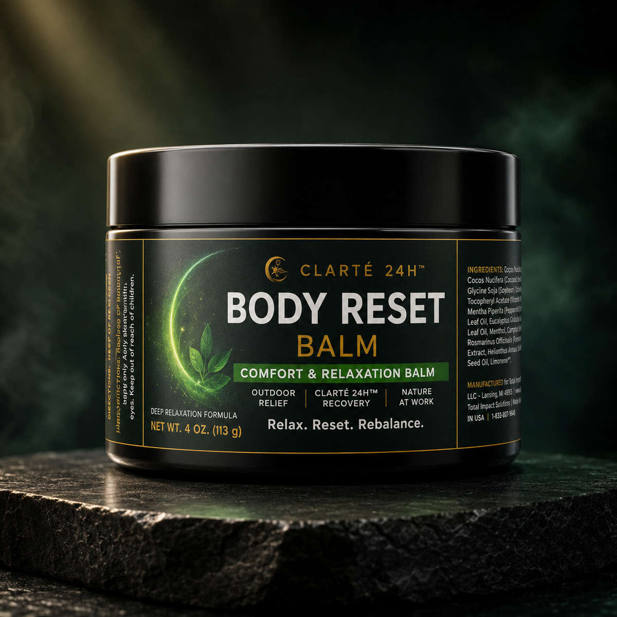 Clarté 24h™ Body Reset Balm - 4 oz